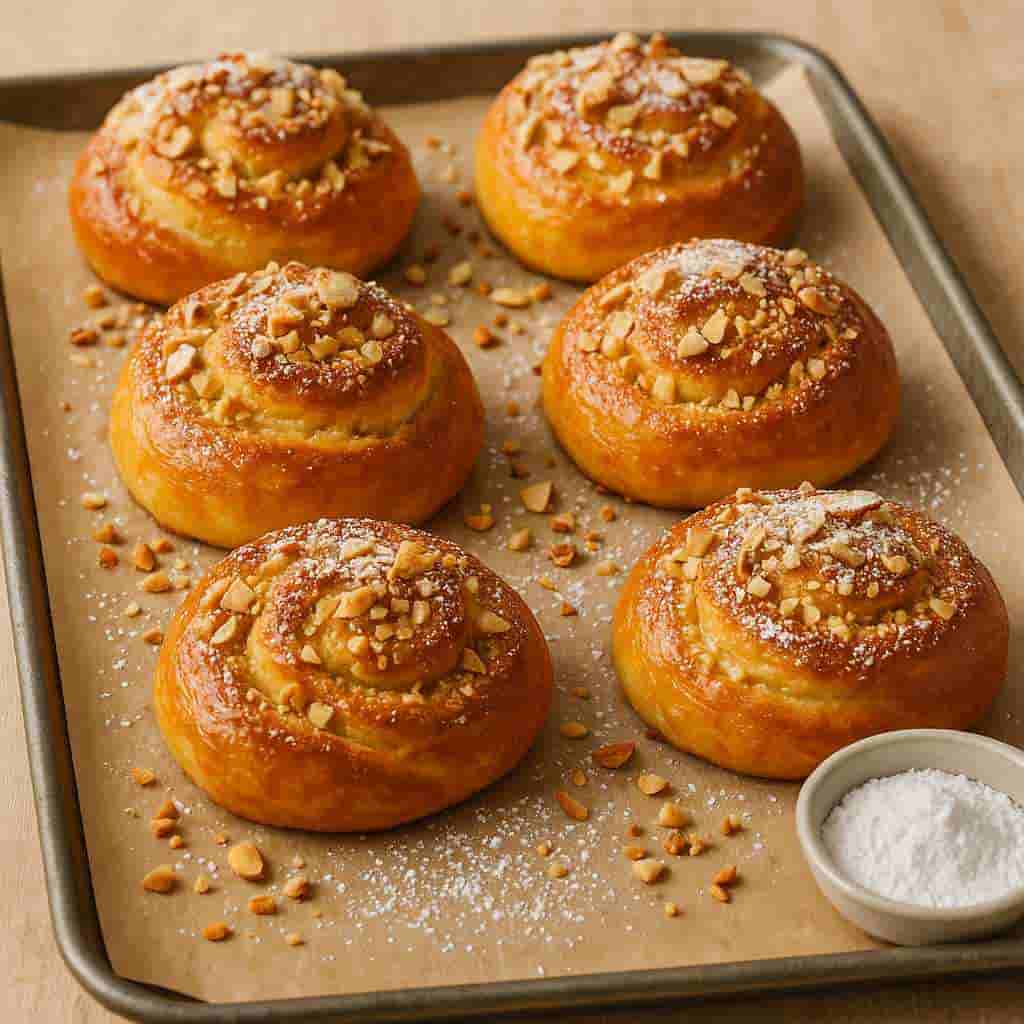 These Almond Cream Brioche Buns Taste Better Than a French Bakery