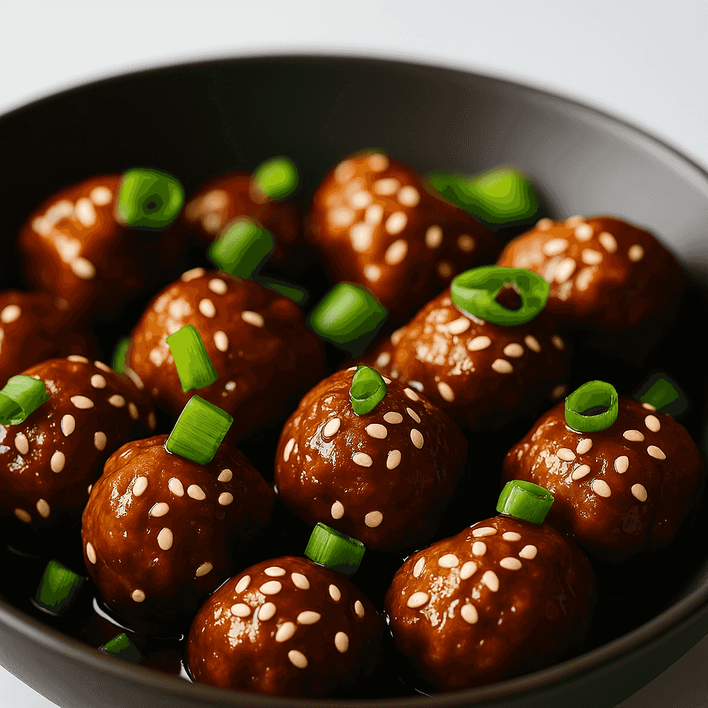 Asian Style Meatballs