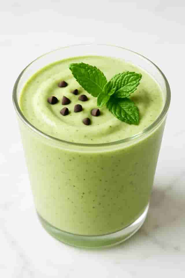 Avocado-Mint Protein Smoothie Image
