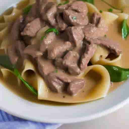 Beef Stroganoff Recipe Image