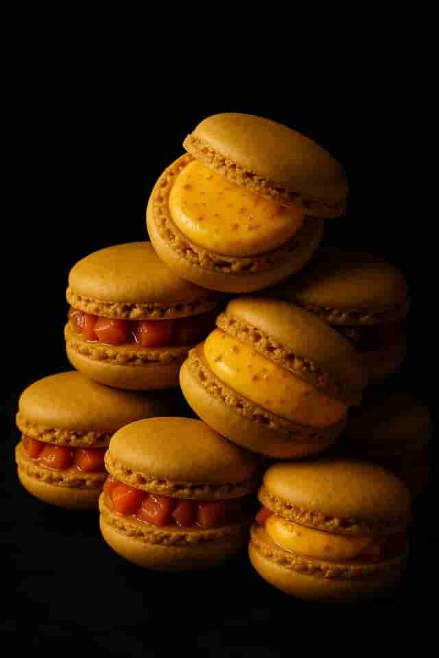 Carrot and Orange Macaron Image