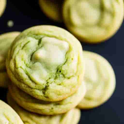 Catherine Zhang Matcha White Chocolate Cookies