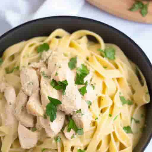 Chef RV's Chicken Alfredo Pasta