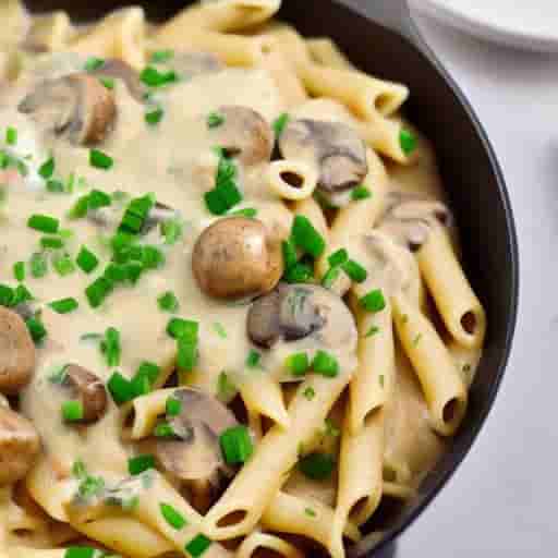 Chef RV Creamy Sausage and Mushroom Pasta