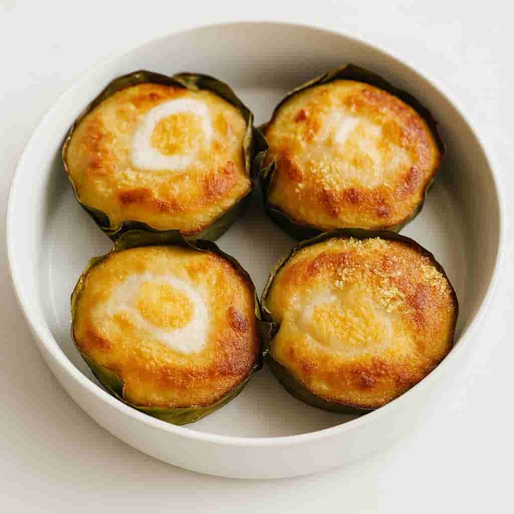 Easy Bibingka (Filipino Holiday Coconut Rice Cake)