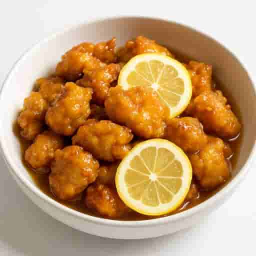 Image of Crispy Honey Lemon Chicken – Sweet & Tangy Asian Dinner