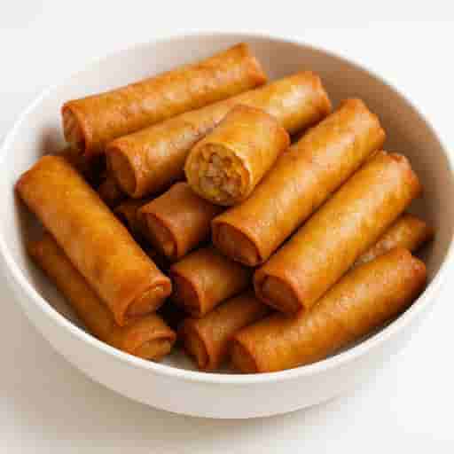 Crispy Lumpiang Shanghai with Cheesy Twist