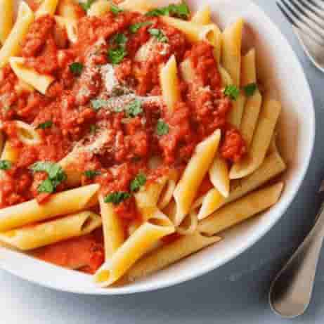 Chef RV's Meat Sauce Pasta