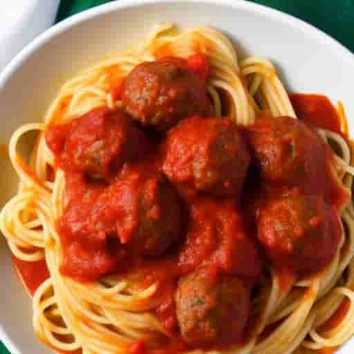 Chef RV Spaghetti and Meatballs