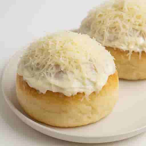 Image of Fluffy Filipino Ensaymada with Buttercream & Cheese