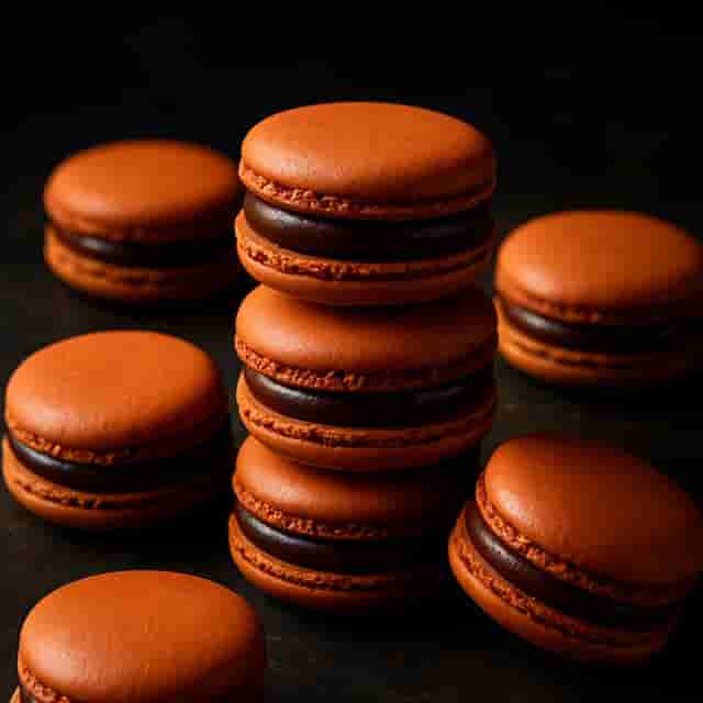 Chocolate Macaron Image