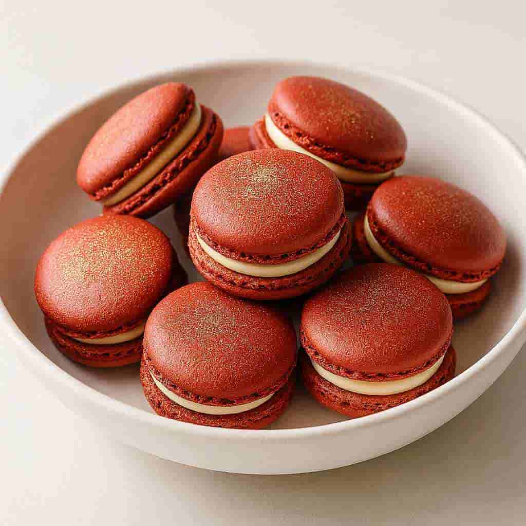 Coffee Anise Macarons