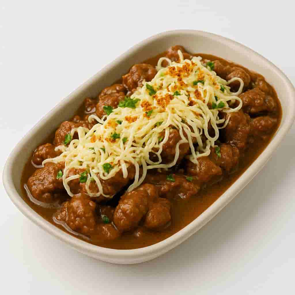 Creamy Beef Salpicao with Cheesy Garlic Twist