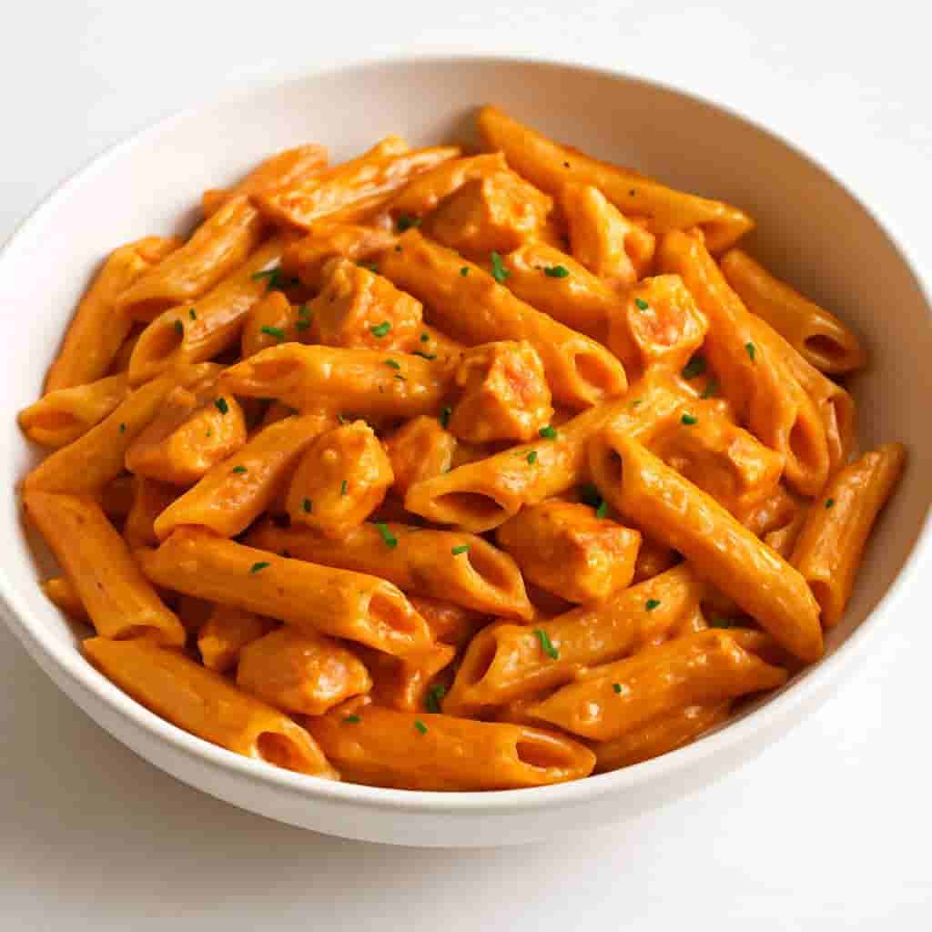 Quick & Easy Creamy Spicy Chicken Pasta