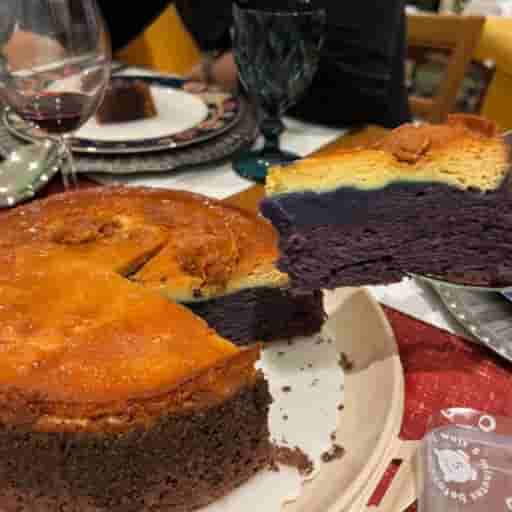 Easy Ube Leche Flan Cake