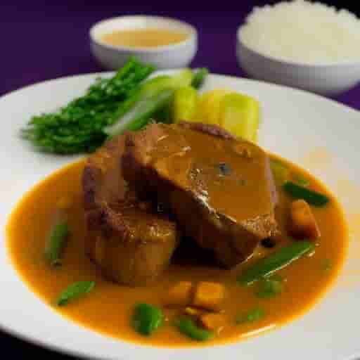 Filipino Pork Kare-Kare Recipe Image