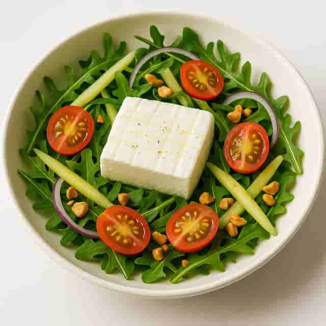 Green Mango Kesong Puti Salad with Calamansi Honey Dressing Image