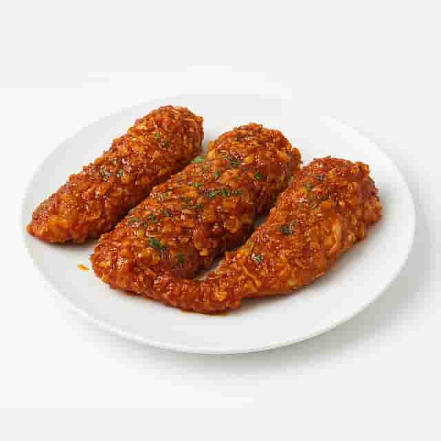 High Protein Crispy Honey Garlic Chicken Tenders Image