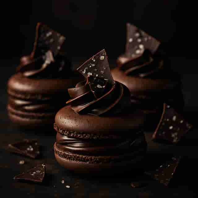Infiniment Chocolate Chuao Macarons Image