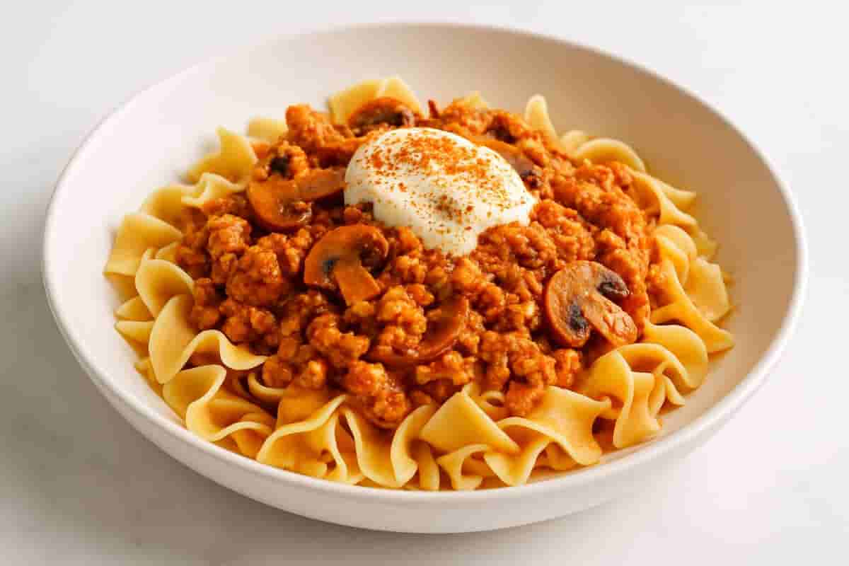Lean Turkey Paprikash