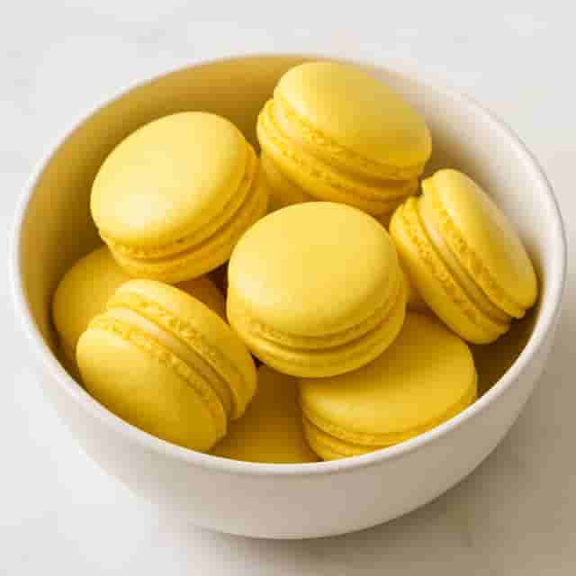 Lemon Macarons (Inspired by Pierre Hermé) Image