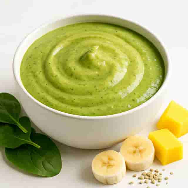 Mango Green Smoothie Image