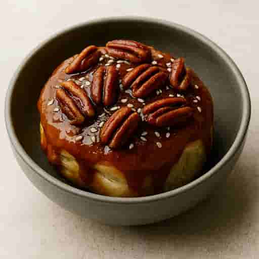 Gooey Maple Pecan Pumpkin Sticky Buns (Bakery-Style)