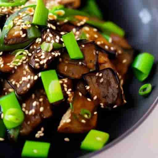 Miso Pork and Aubergine Stir Fry