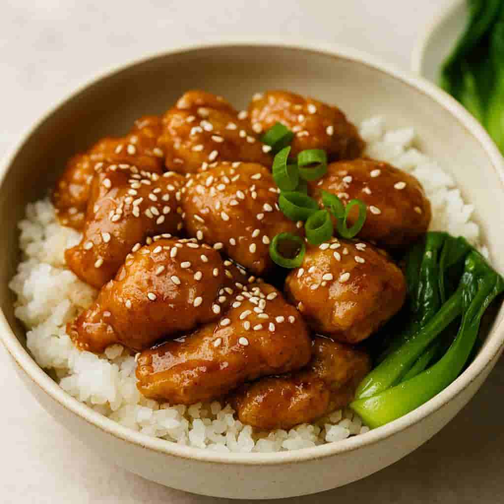 Quick Miso Chicken Stir-Fry with Honey Garlic Glaze