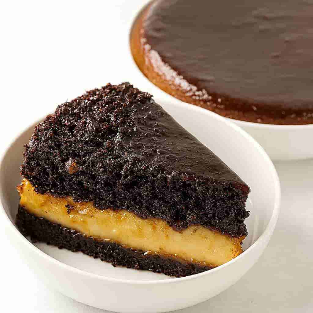 Moist Chocolate Cake with Caramel Icing (Mas Bongga!)