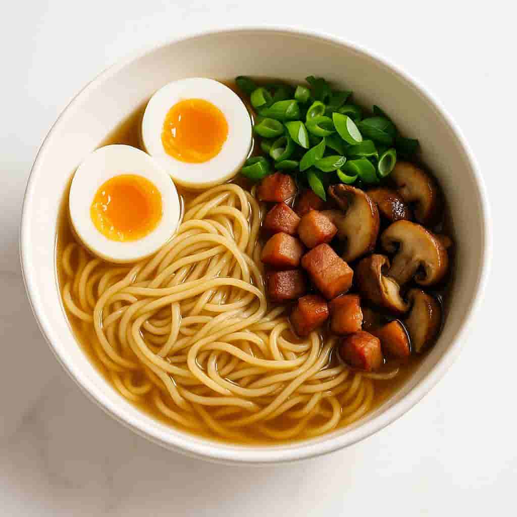 Category image for Noodle Broth with Soft-Boiled Egg and Bacon