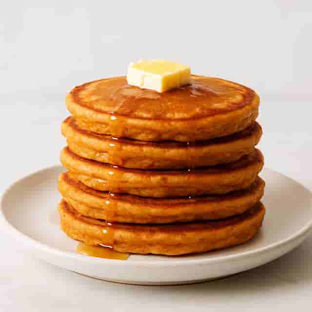 Perfectly Fluffy Sweet Potato Pancakes Image