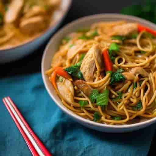 Quick and Easy Chicken Lo Mein