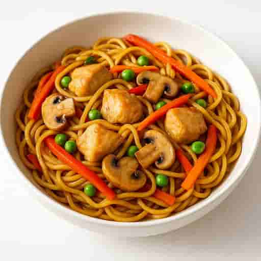 Quick and Easy Chicken Lo Mein