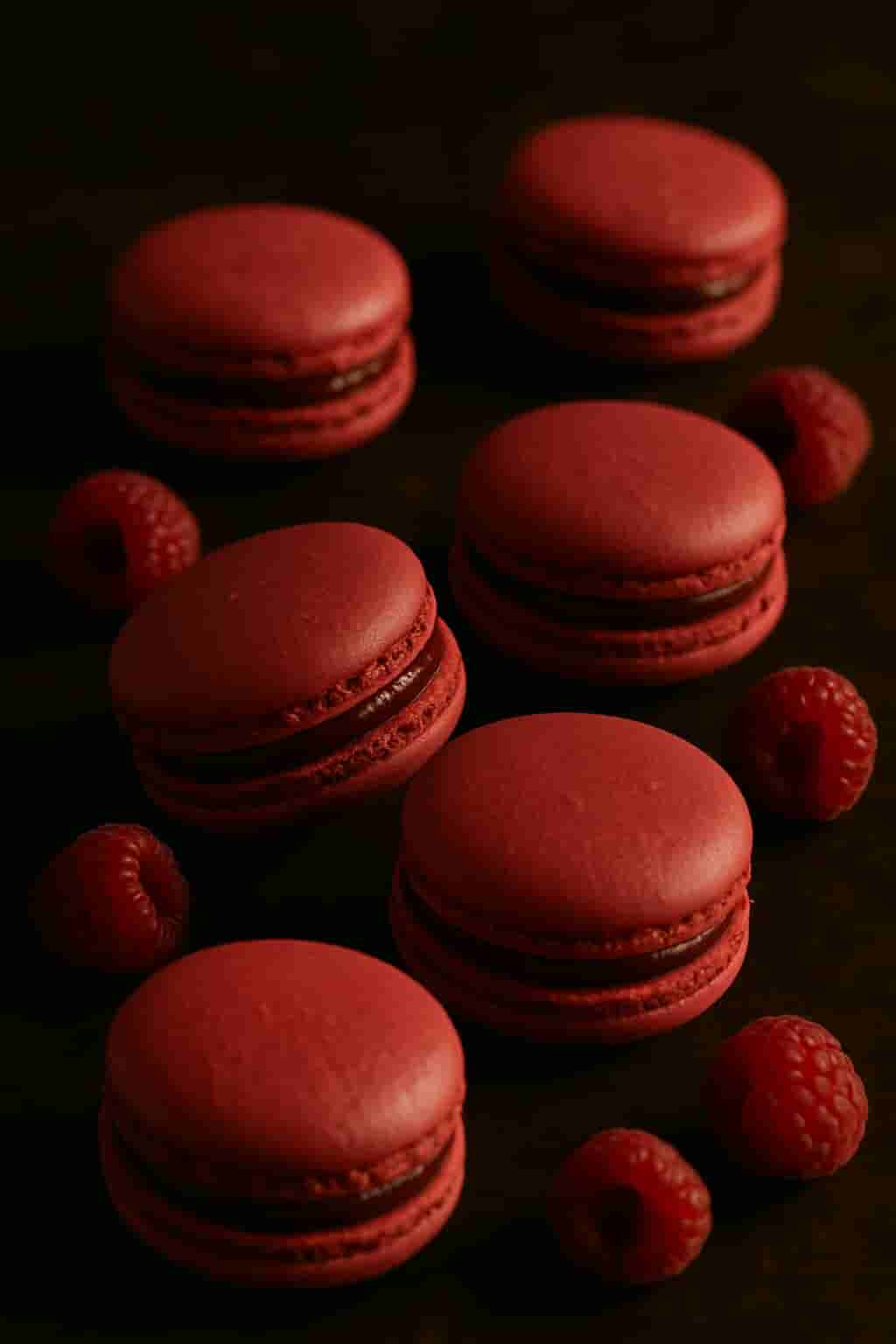Raspberry Macaron