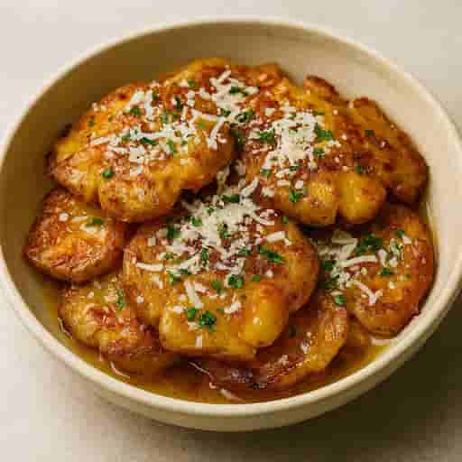 Category image for Crispiest Smashed Garlic Parmesan Potatoes Ever 🔥