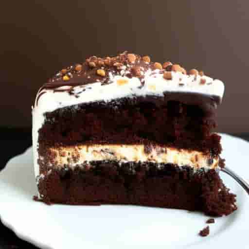 Snickers Cake Image