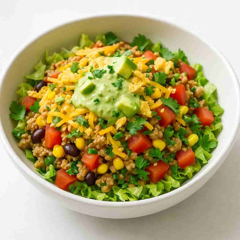 Spicy Santa Fe Taco Salad