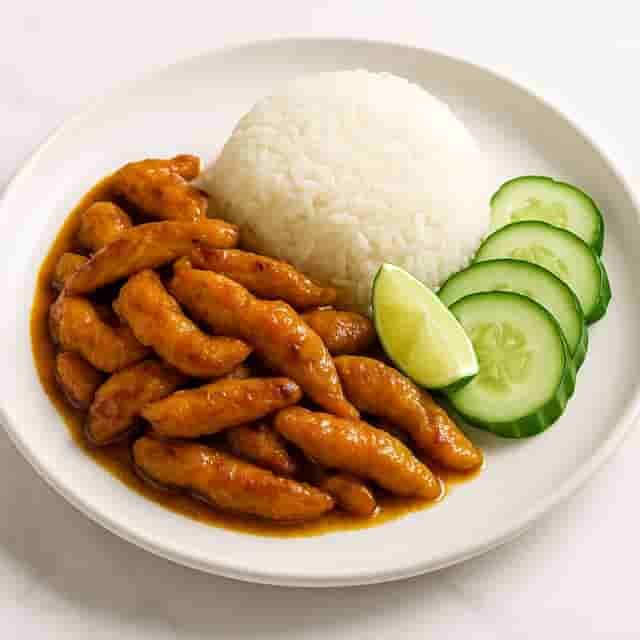 Thai Turmeric Chicken Stir-Fry (Velveting Method) Image