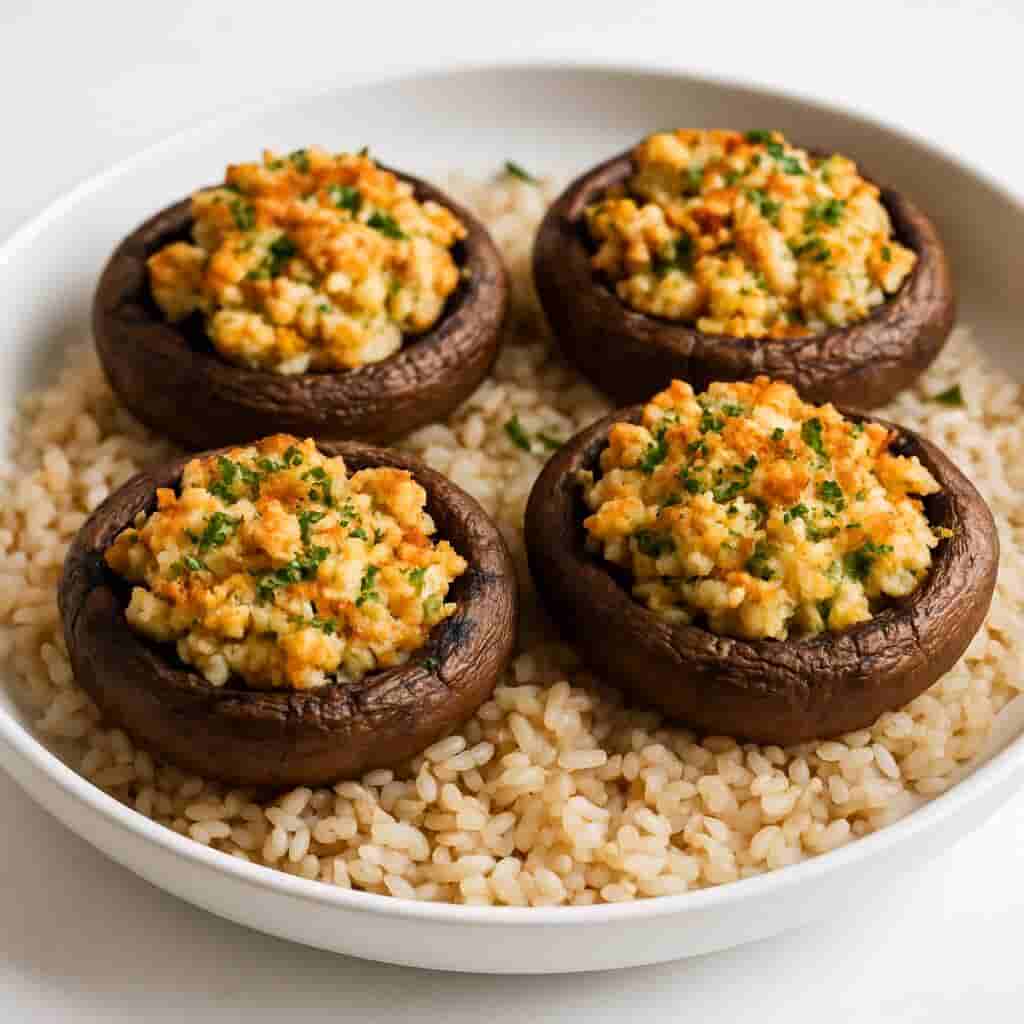 Category image for Tofu and Parmesan-Stuffed Portobello Mushrooms