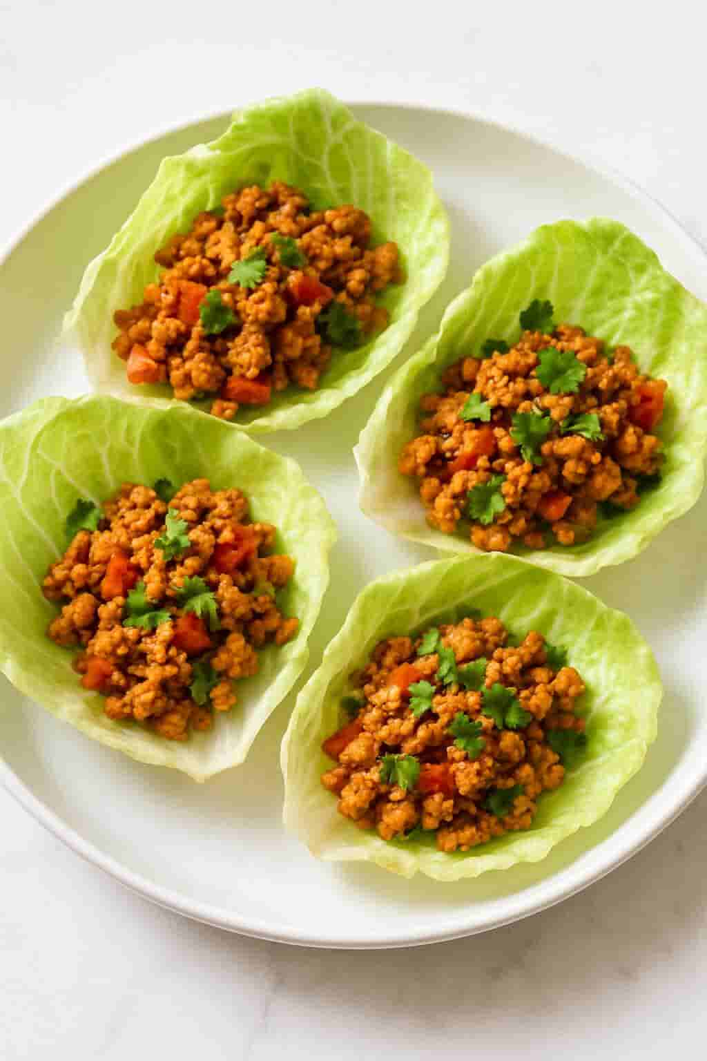 Turkey Taco Lettuce Wraps