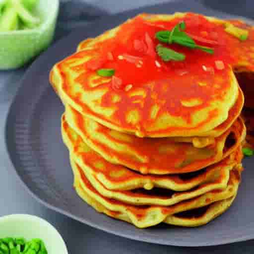 Vegan Korean Kimchi Pancakes