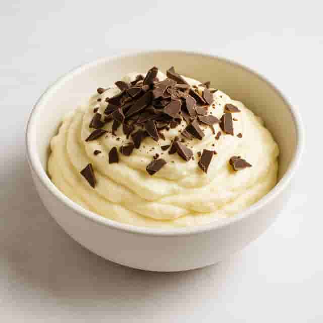 White Chocolate Stracciatella Mousse Image