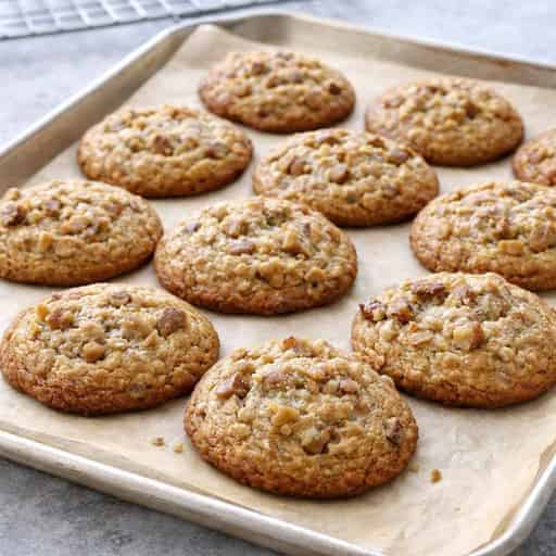 Banana Nut Muffin Top Cookies