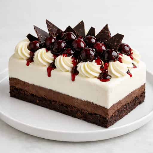 Black Forest Ice Cream Cake