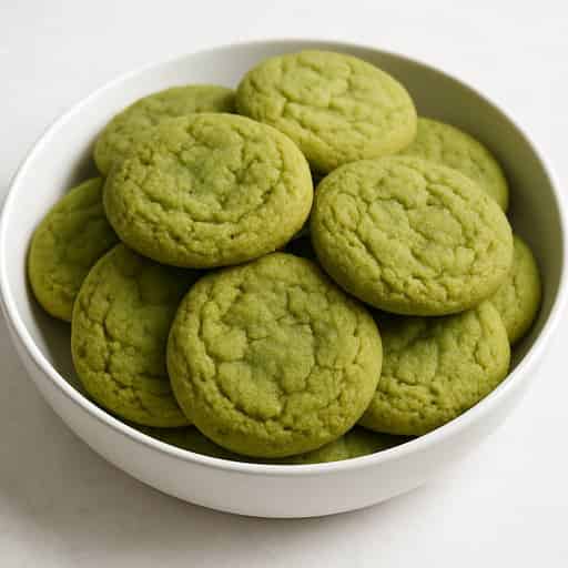 Chewy Matcha Cookies