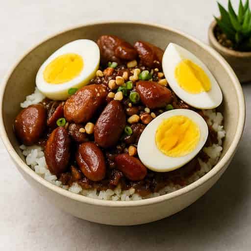 Midnight Easy Machang Rice—No Wrap Needed