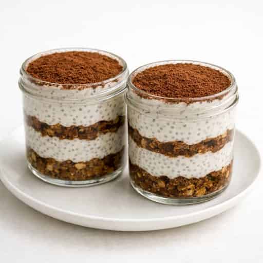 Guilt-Free Chia Tiramisu (No-Bake, 10 Minutes)