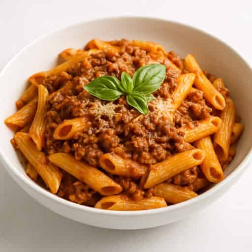 Meat Sauce Pasta