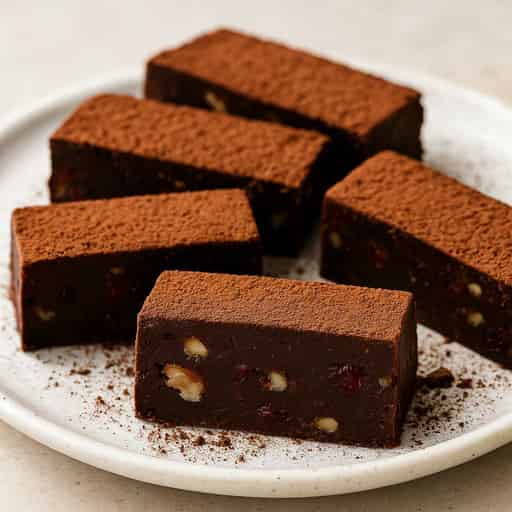 No-Bake Chocolate Fudge Bars—5-Minute Holiday Treat